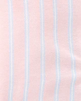 Toddler Striped Loose Fit 2-Piece Pyjamas - Purple