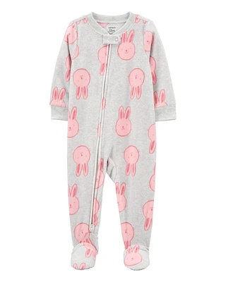 Baby 1-Piece Bunny Fleece  Pyjamas