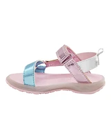 Toddler Light Up Metallic Sandals - Pink/Blue