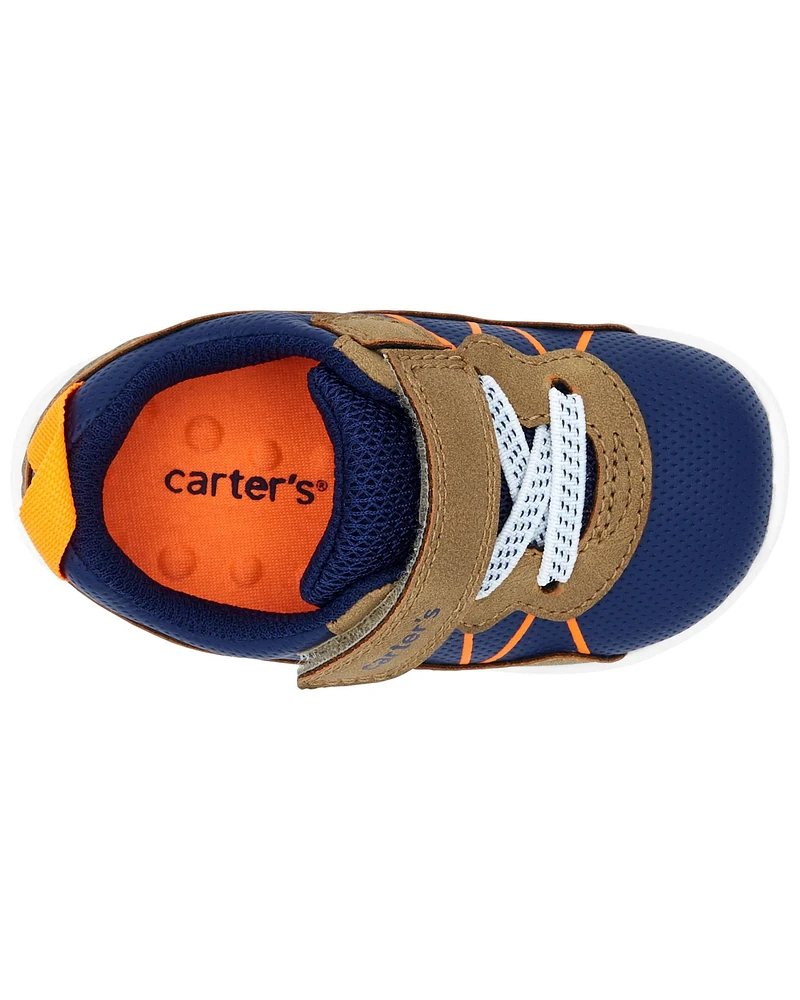 Every Step® First Walker Athletic Sneakers - Navy