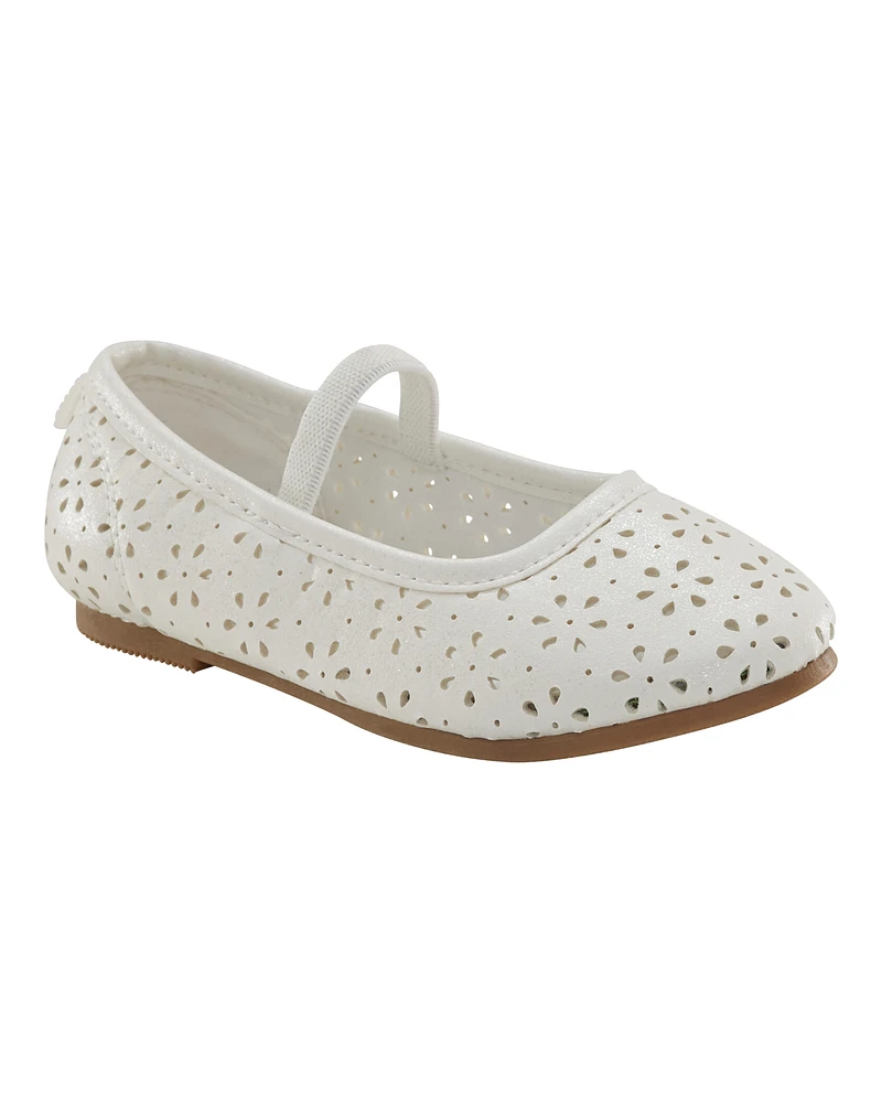 Toddler Floral Ballet Flats