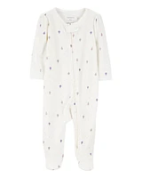 Baby Air Balloon 2-Way Zipper Textured Sleeper