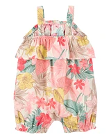 Baby 1-Piece Tropical Print Romper