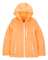 Girls Midweight Athletic Jacket - Orange