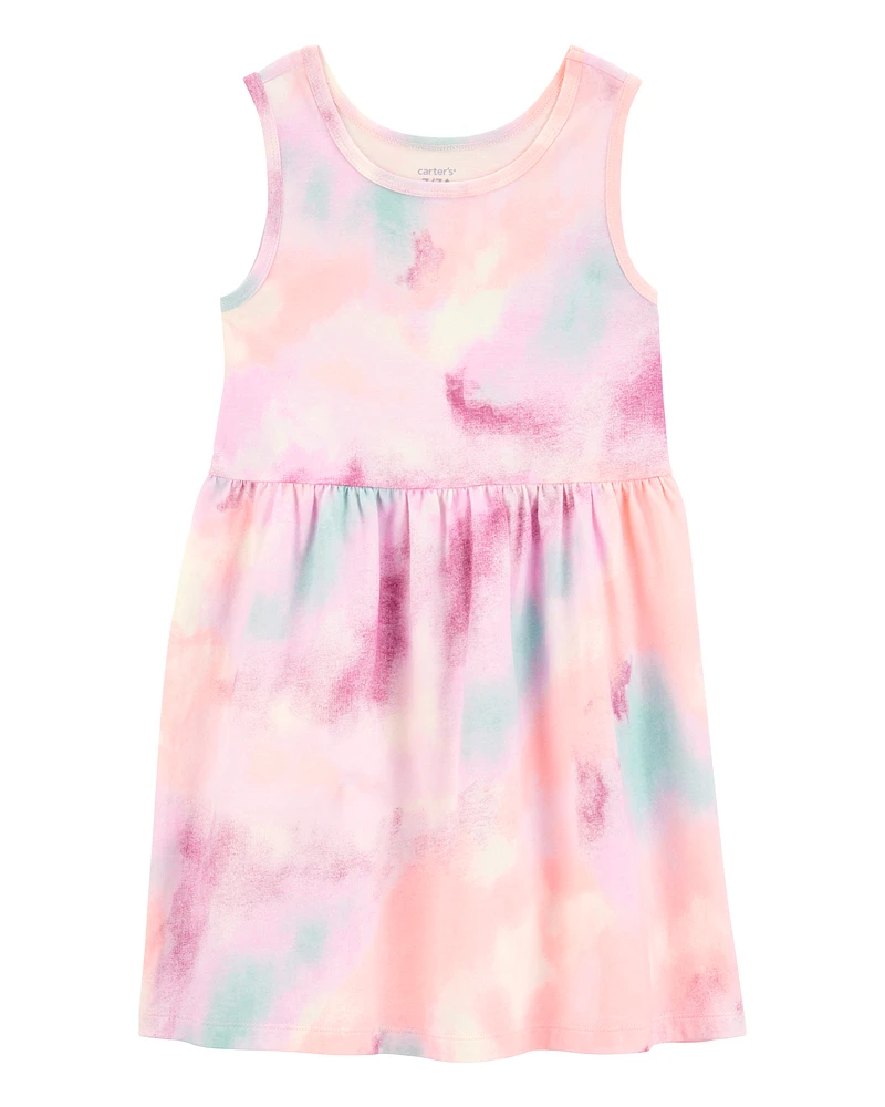 Kid Tie-Dye Tank Dress