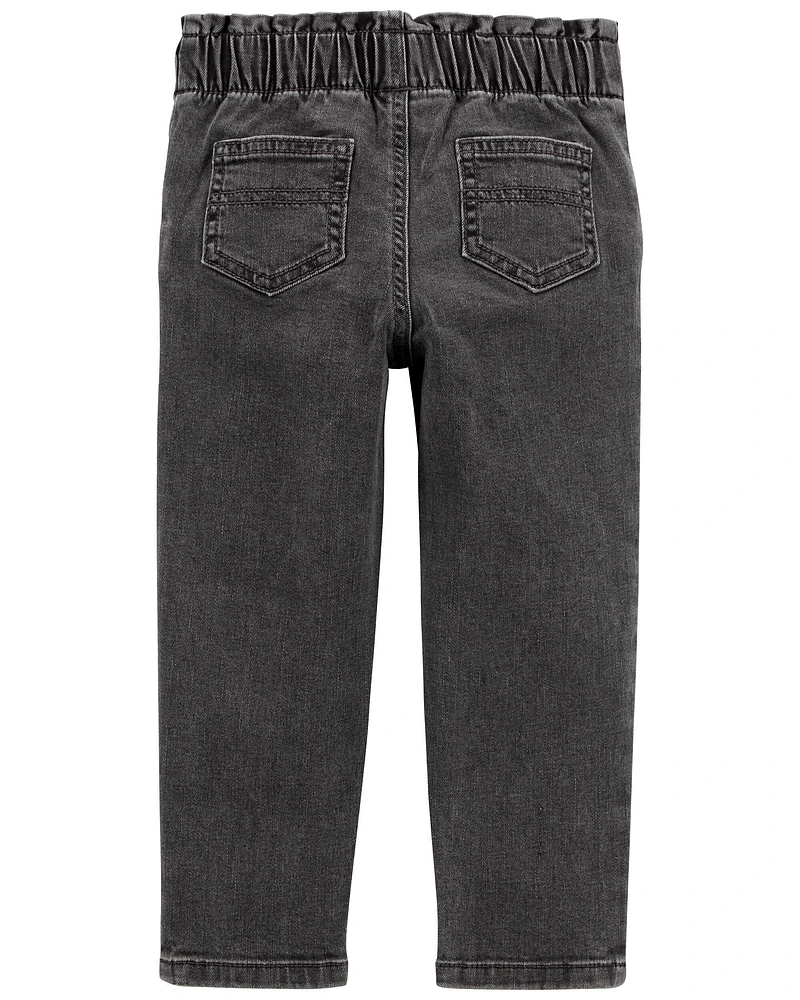 Toddler Jean Pants - Black