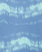 Kid Tie-Dye Cotton-Blend Tee - Blue