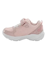Toddler Glitter Light Up Sneakers - Pink