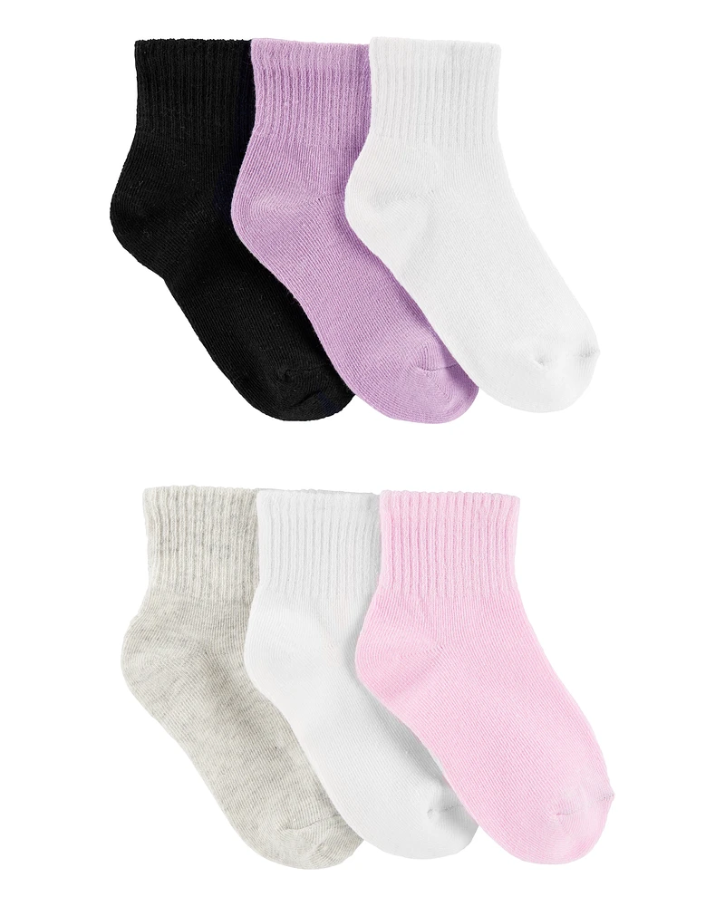 Kid 6-Pack Crew Socks