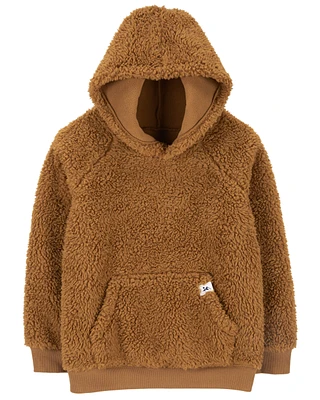 Kid Sherpa Pullover Hoodie