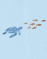Baby Turtle Rashguard - Blue