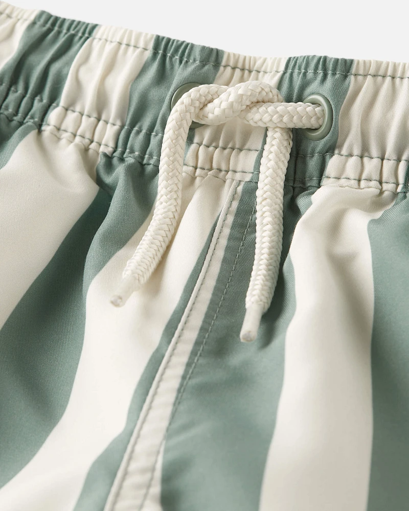 Toddler Boy Recycled Swim Trunks