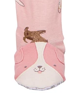 Baby 1-Piece Dog 100% Snug Fit Cotton Footie Pyjamas