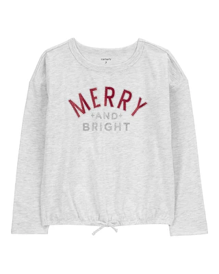 Kid Merry And Bright Flutter Top