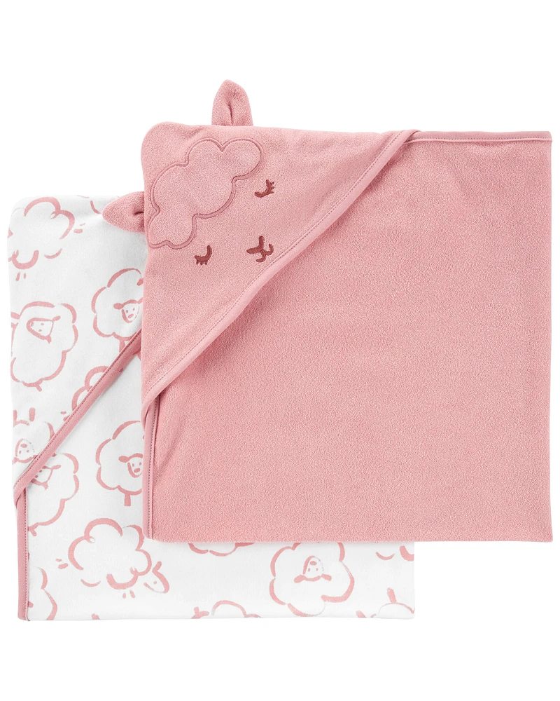 Baby 2-Pack Hooded Towels