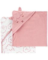 Baby 2-Pack Hooded Towels