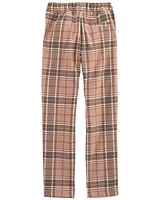 Kid Plaid Rayon Pants