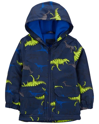 Dino Print Rain Jacket