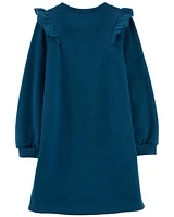 Fleece Flutter Dress