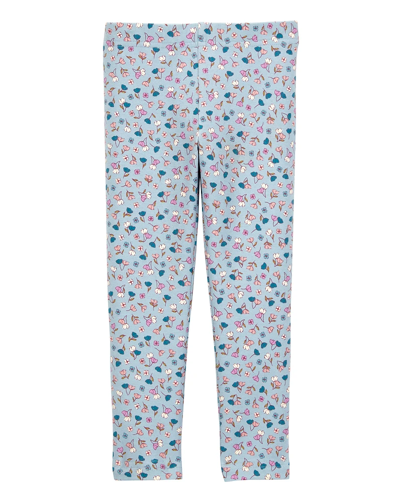 Baby Floral Stretch Leggings