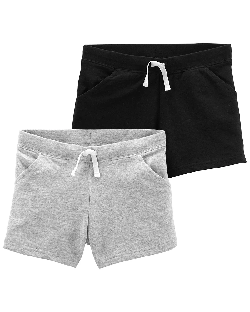 2-Pack French Terry Shorts