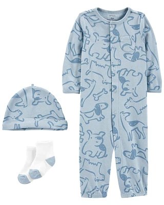 Baby 3-Piece Converter Gown Set