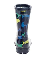 Toddler Shark Print Rain Boots