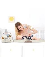 Nursery Style Wipe-Clean Changing Pad - Oat