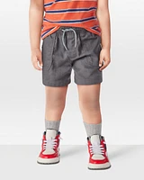 Toddler Pull-On Twill Shorts