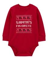 Baby Santa's Helper Bodysuit