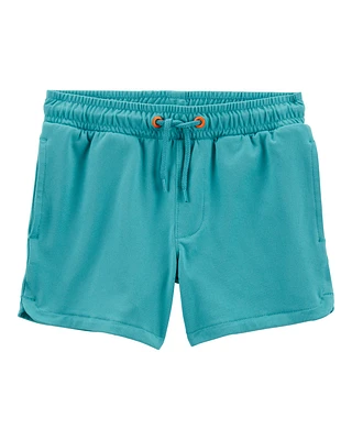 Toddler On-The-Go Pull-On Shorts - Teal