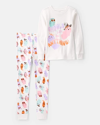 Kid 2-Piece Ghouls Can Be Anything Halloween 100% Snug Fit Cotton Pyjamas