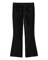 Kid Pull-On Velour Flare Pants