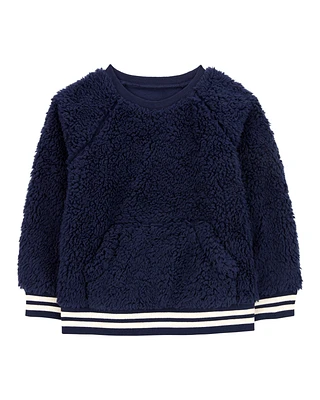 Toddler Sherpa Fleece Pullover