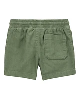 Toddler Pull-On Cotton Shorts
