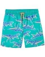 Kid Dinosaur Swim Trunks