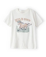 Toddler Wild One Short-Sleeve Graphic Tee - White