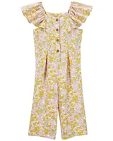 Toddler Floral Jumpsuit