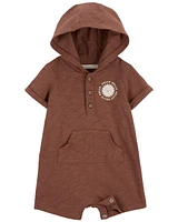 Baby Sun Hooded Romper