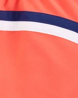 Toddler Striped Swim Trunks