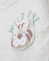 Toddler Wild One Graphic Tee - Cream