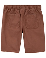 Kid Pull-On Poplin Shorts