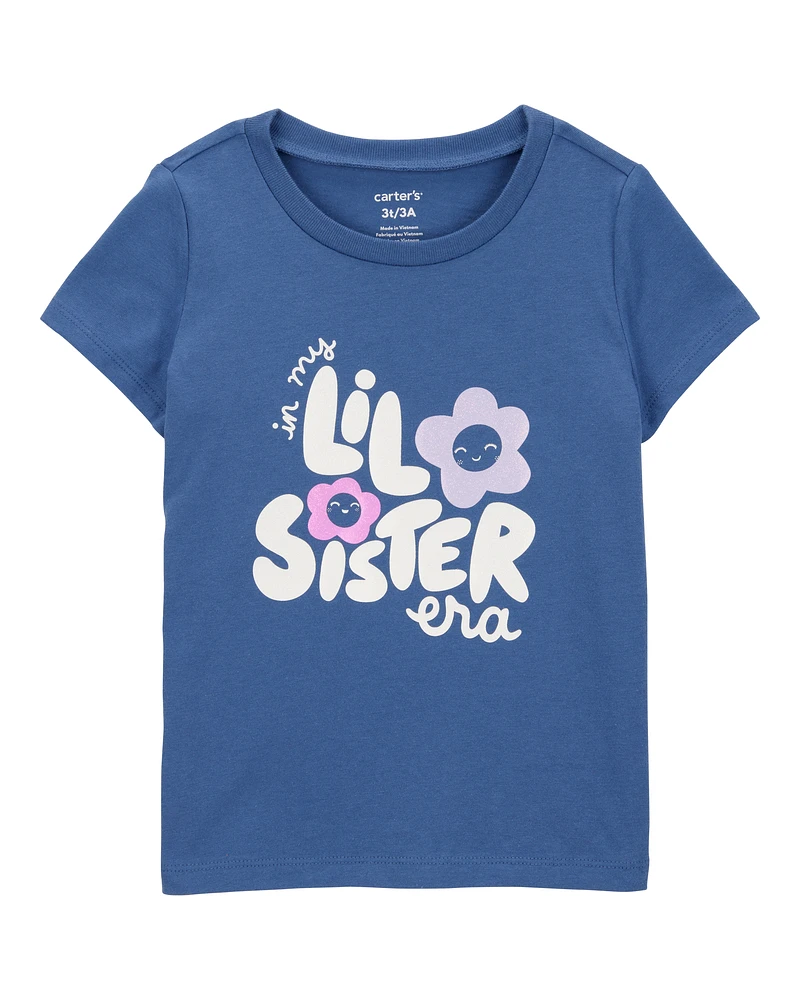 Toddler Lil' Sister Exclusive Graphic Tee