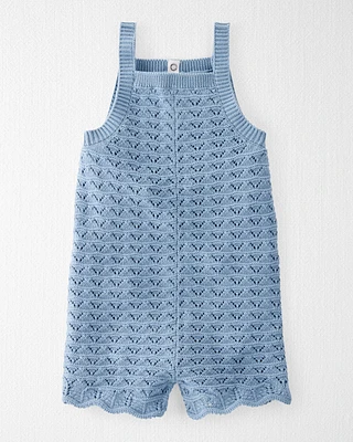 Toddler Organic Cotton Pointelle Romper
