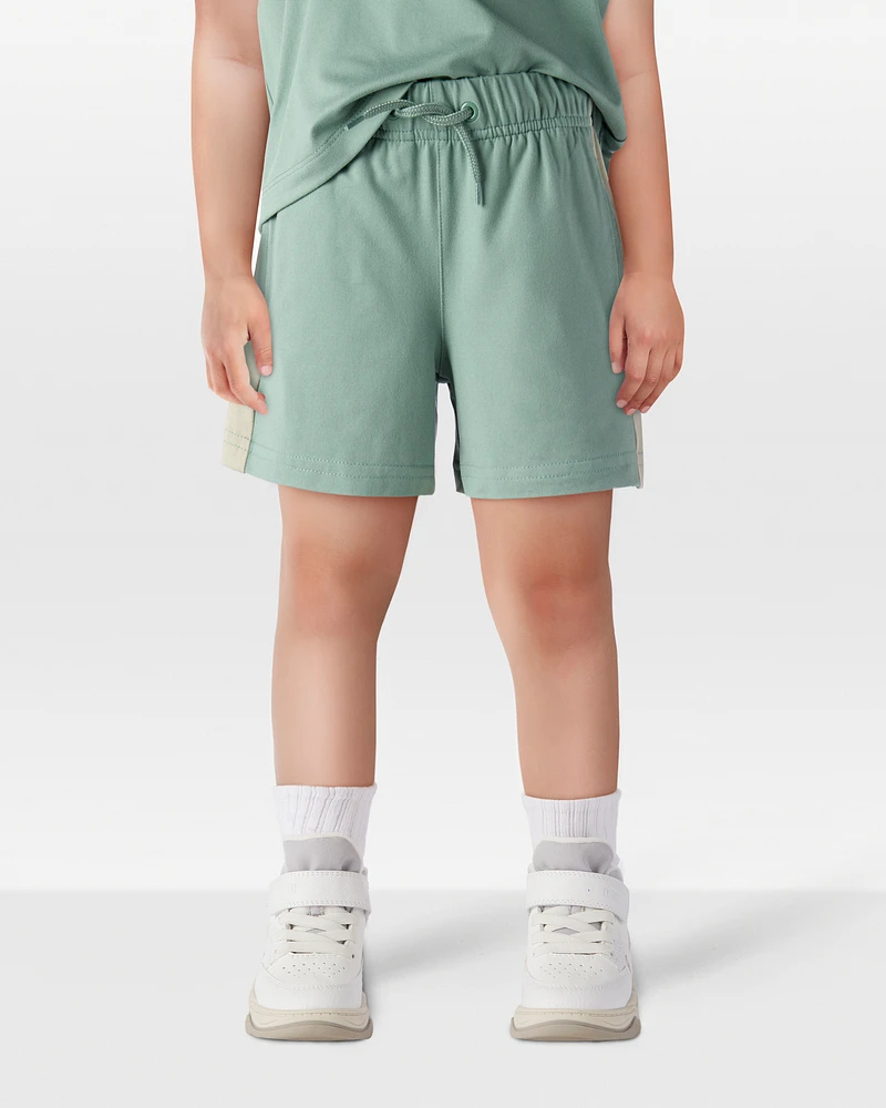 Toddler Striped Pull-On Knit Shorts