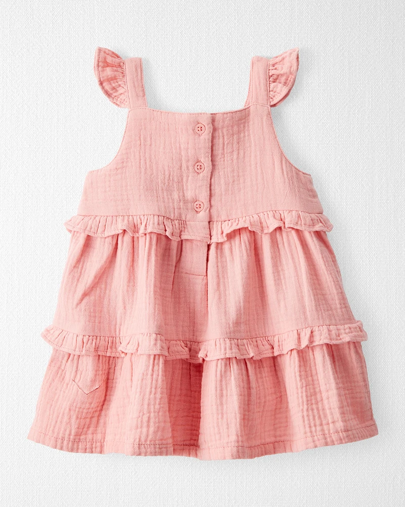 Baby Organic Cotton Gauze Dress