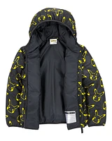 Kid Pikachu Pokémon Puffer Jacket