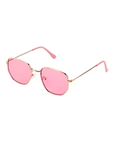 Kid Geometric Aviator Sunglasses - Pink