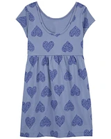 Kid Heart Jersey Dress