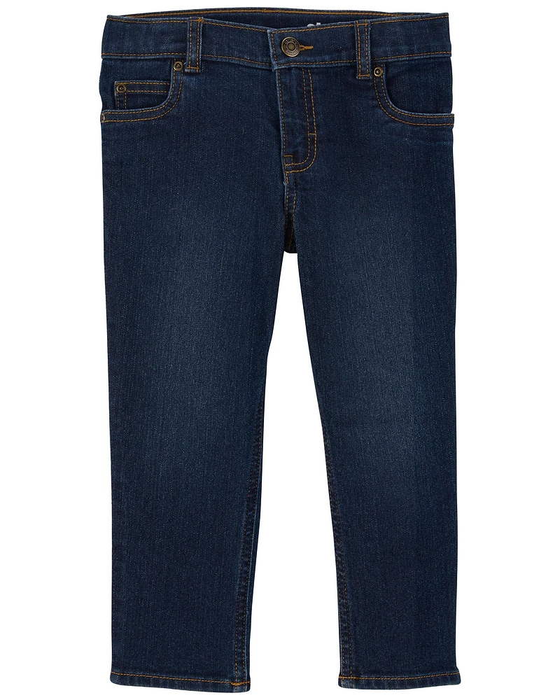 5-Pocket Straight Jeans